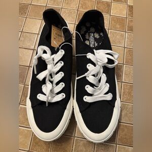 Mad Love Black and White Sneakers